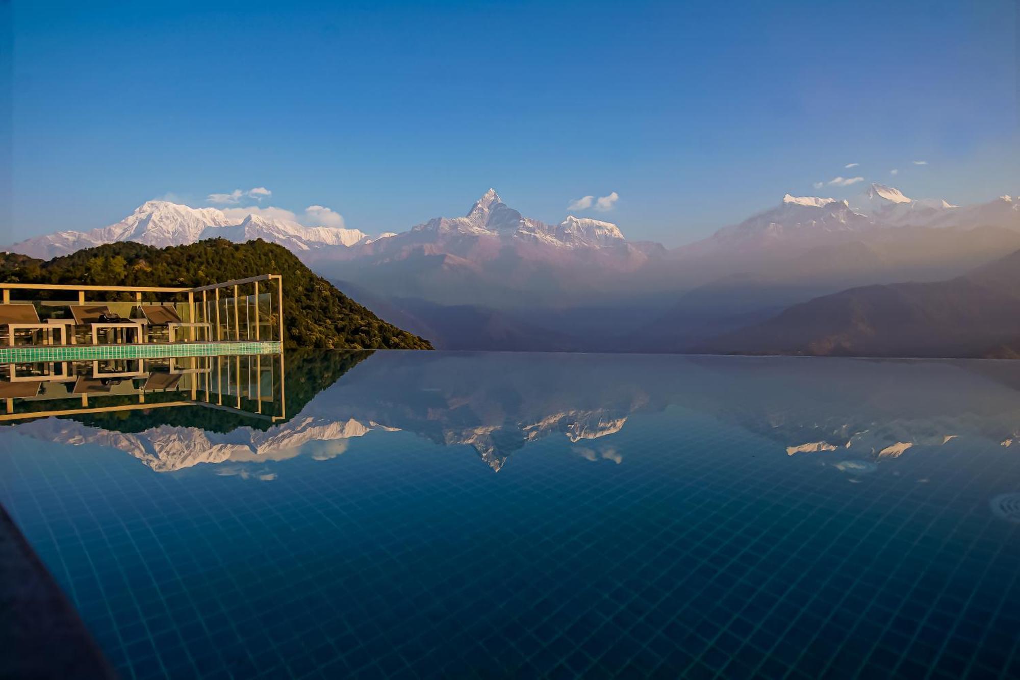 Sarangkot Mountain Lodge Pokhara Exterior foto